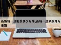 蒸饭箱一盘能蒸多少斤米,蒸箱一盘米蒸几斤米饭